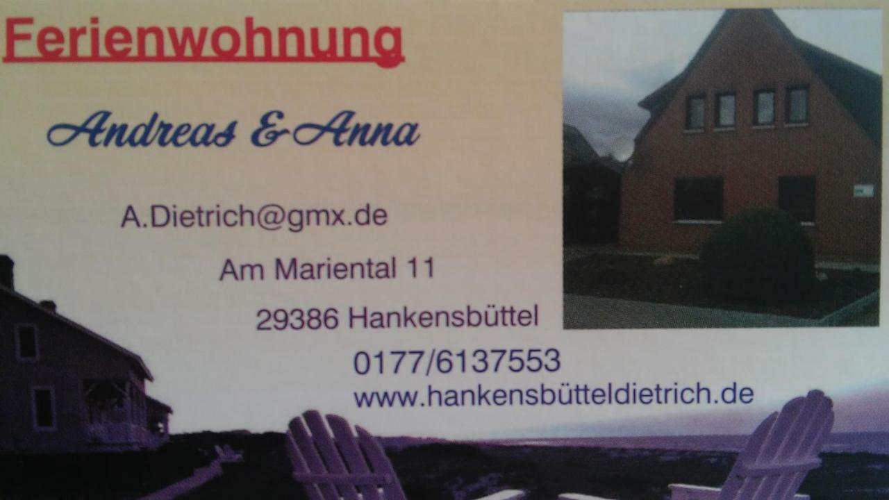 Am Mariental 11 Appartement Hankensbuttel Buitenkant foto